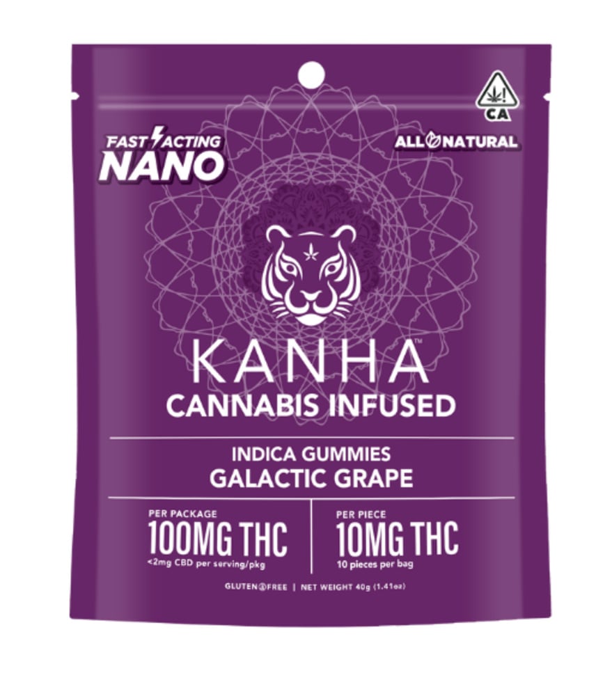 Galactic Grape - Indica [10pk] (100mg)