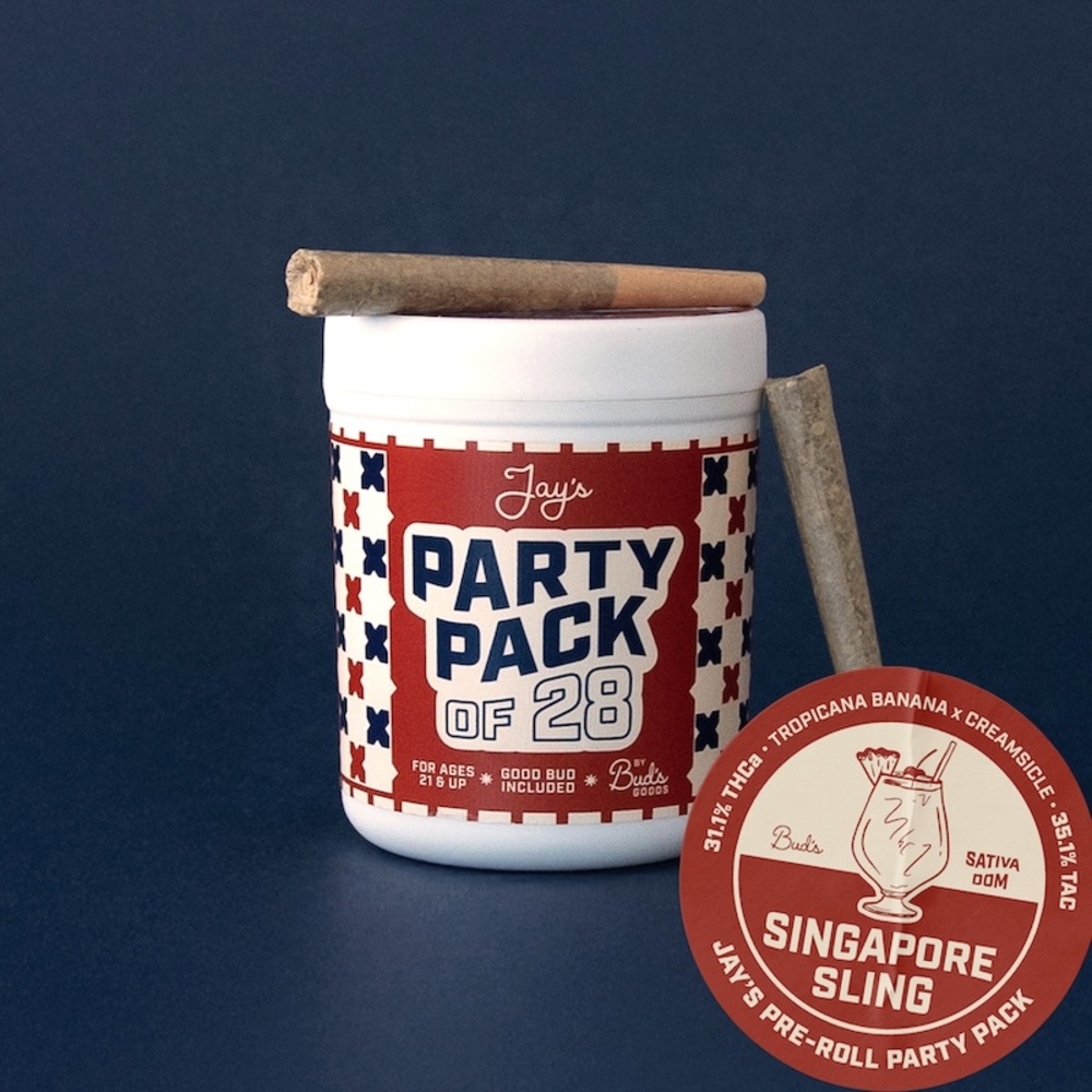 Jay's - Singapore Sling Party Pack Pre-Roll 0.5g 28pk (14g) *NP