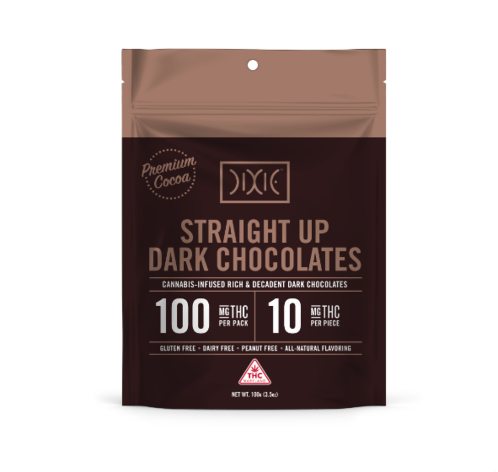 Straight Up Dark [10pk] (100mg)