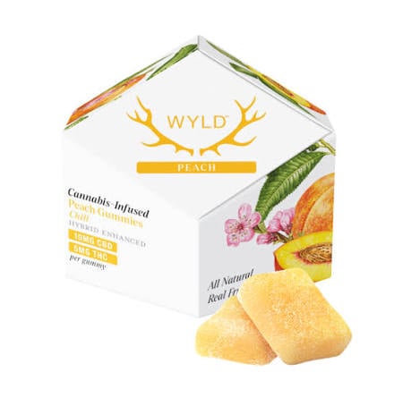 Peach 2:1 CBD + Hybrid Enhanced Gummies | 100mg :50mg