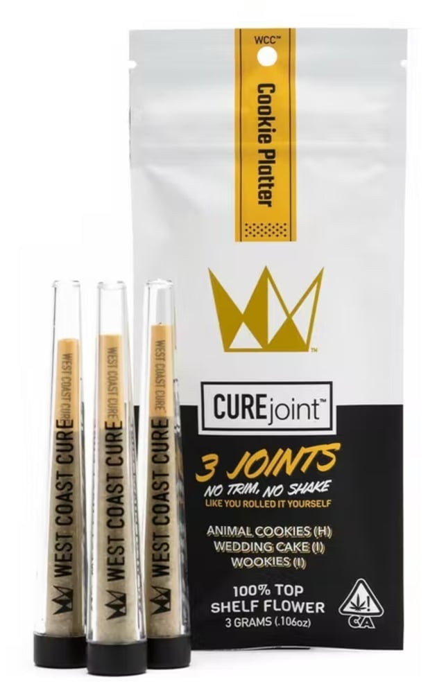 Cookie Platter Pack Pre-Rolls (3 x 1g)