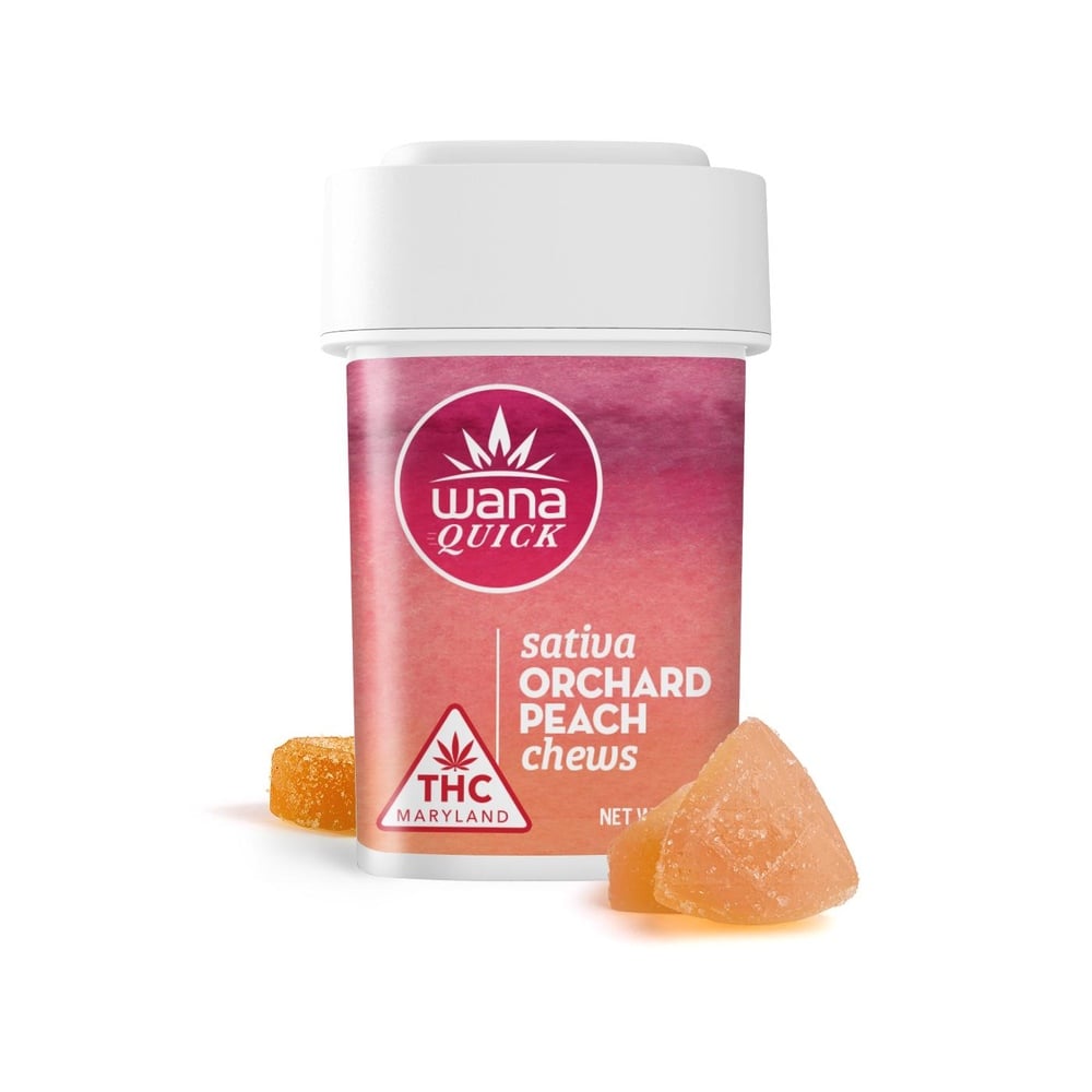 Orchard Peach - Sativa [10pk] (100mg)