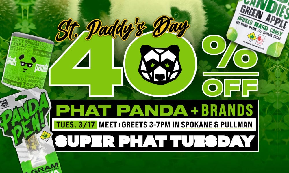 40% OFF 🐼☘️ SUPER PHAT PADDY'S DAY! special