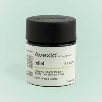 Relief 4:1 CBD:THC [40pk] (400mg CBD/100mg THC)