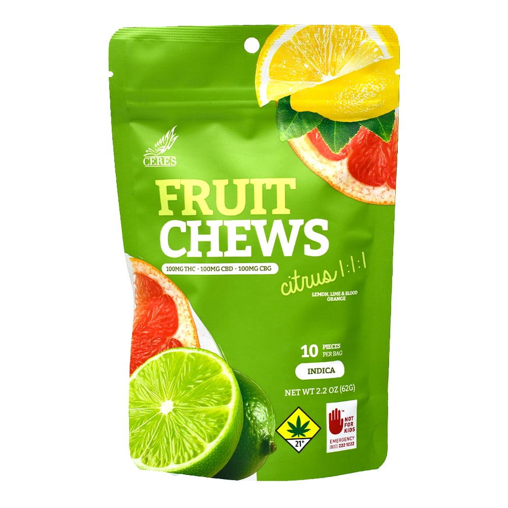 果物 cyaro Shop Citrus Assorted Fruit Chews 1:1:1 (Indica) | Remedy Tulalip