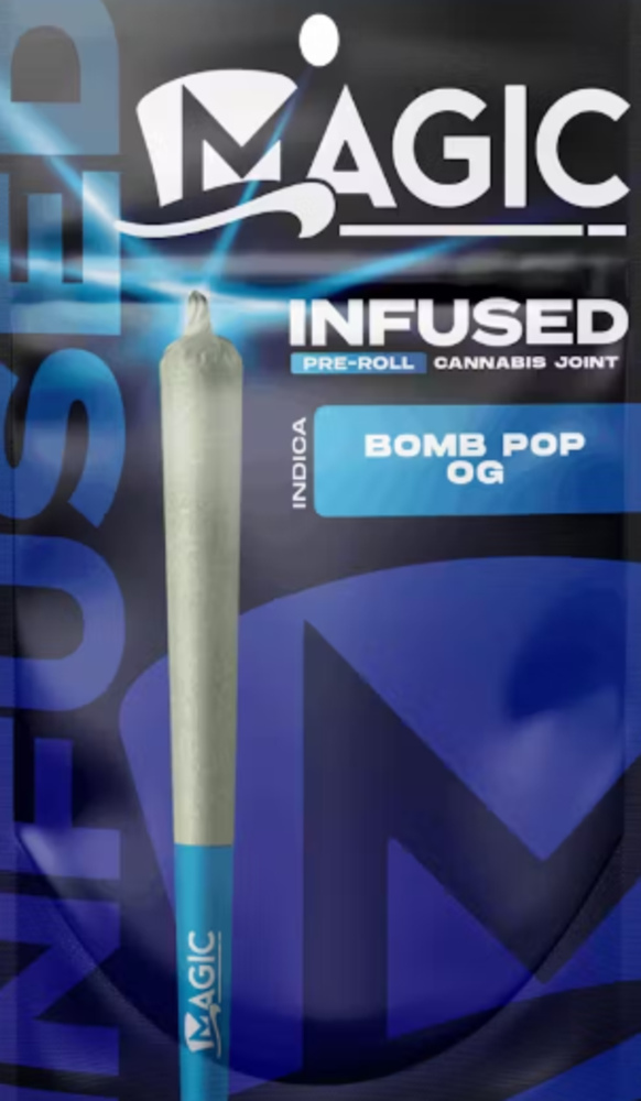 CANNABIS | BOMB POP OG | 1.2G INFUSED PRE-ROLL