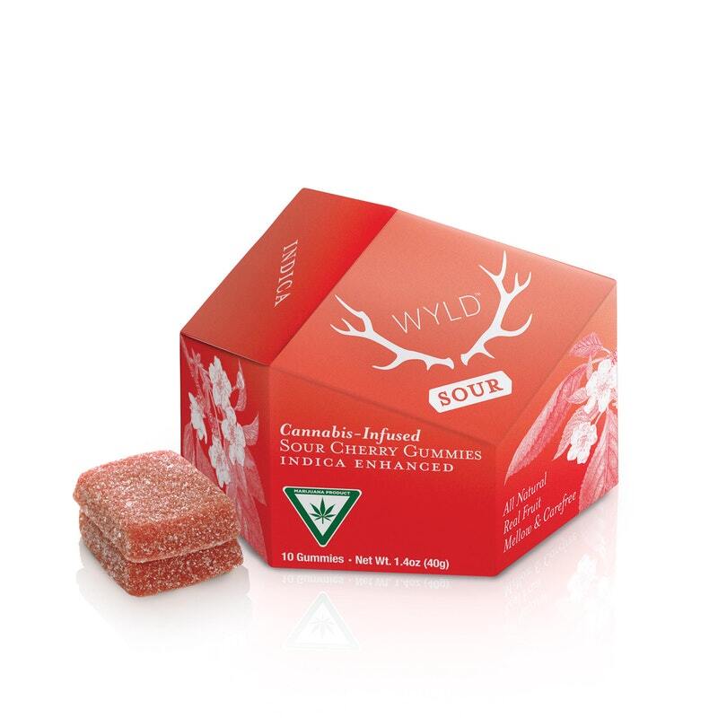 Sour Cherry - Indica [10pk] (100mg)