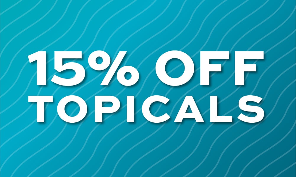 15% Off Topicals special