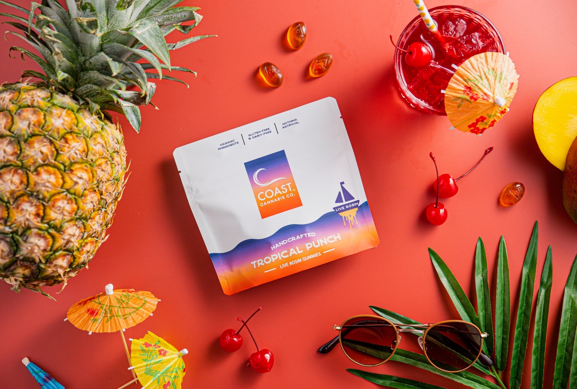 LIVE ROSIN I Tropical Punch Gummies