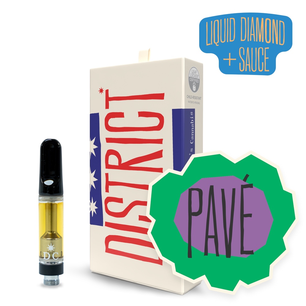 Pave | District Cannabis - Liquid Diamonds and Sauce Cartridge