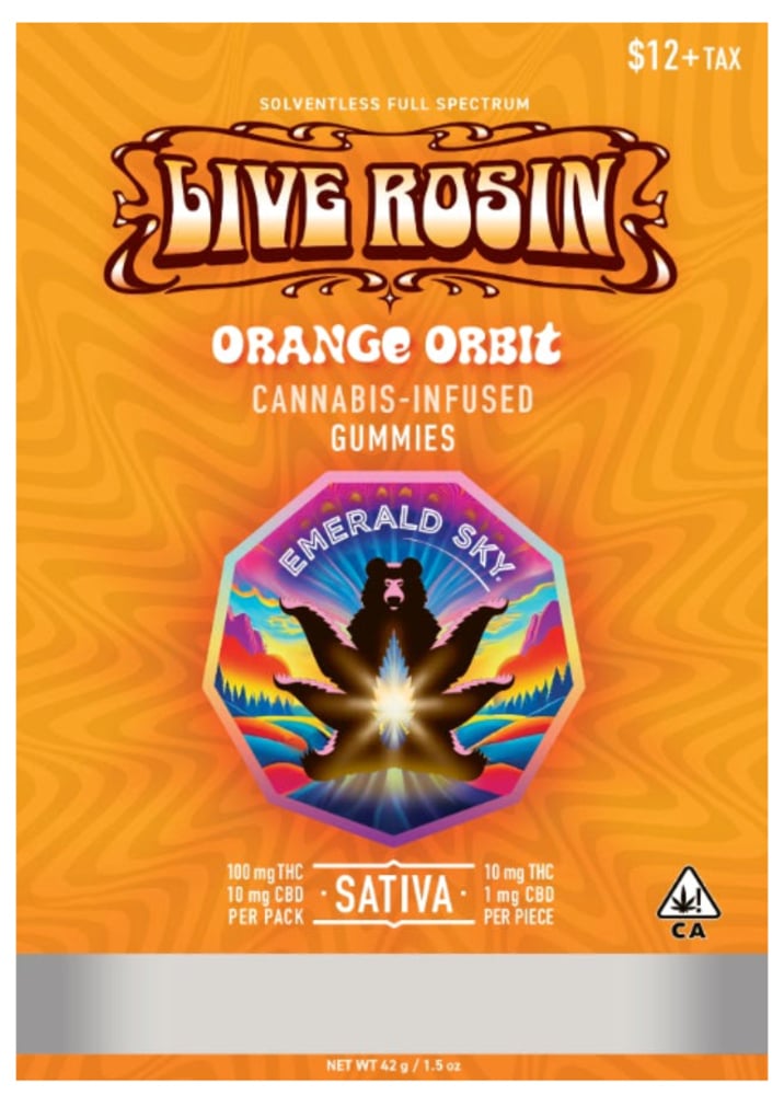 Live Rosin Orange Orbit | / - | Sativa