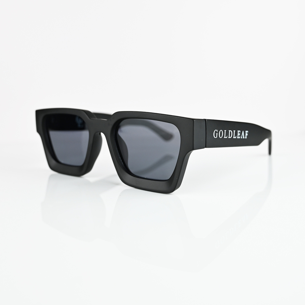 Wide Frame Sunglasses - Black