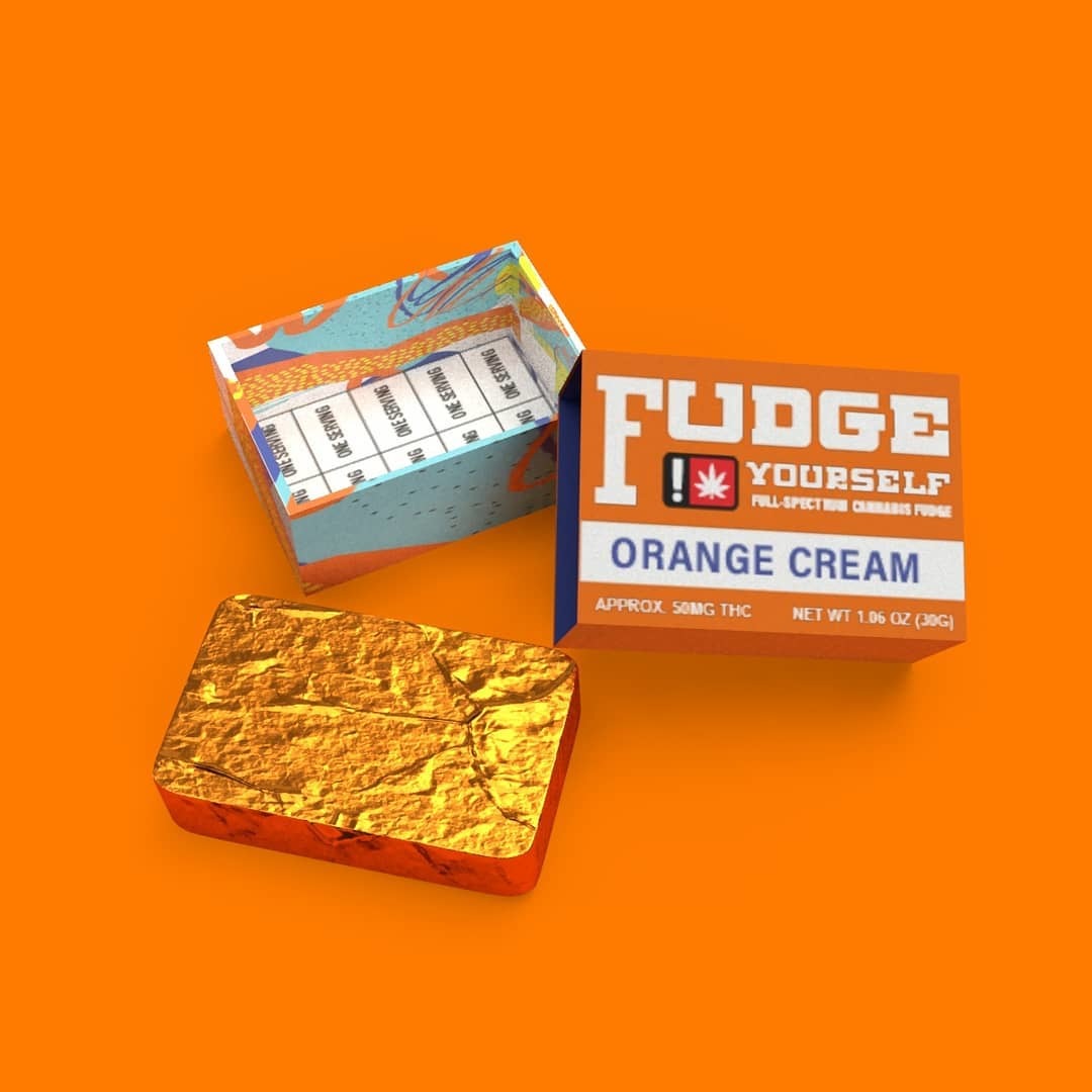 Orange Cream Fudge Yourself Fudge Jane