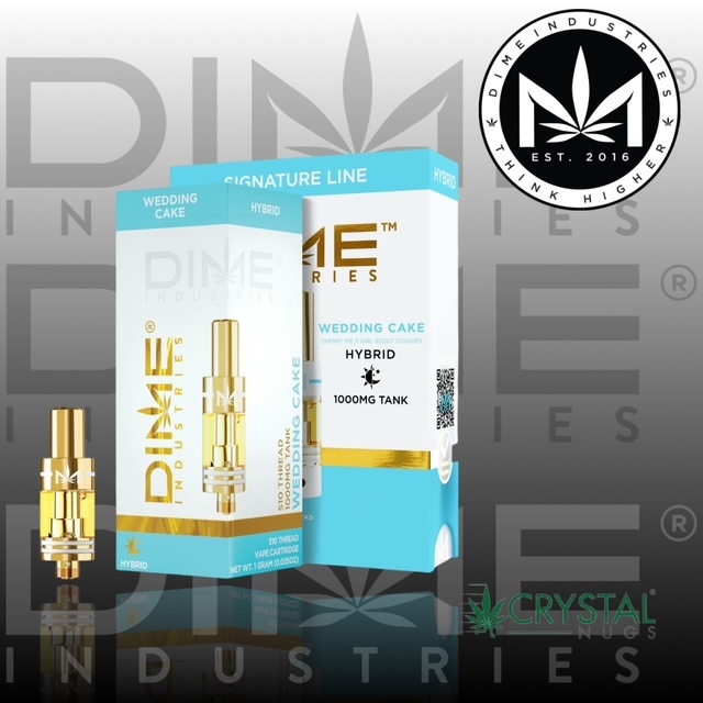 Shop Wedding Cake 1G Tank | Crystal Nugs Dispensary Sacramento, CA