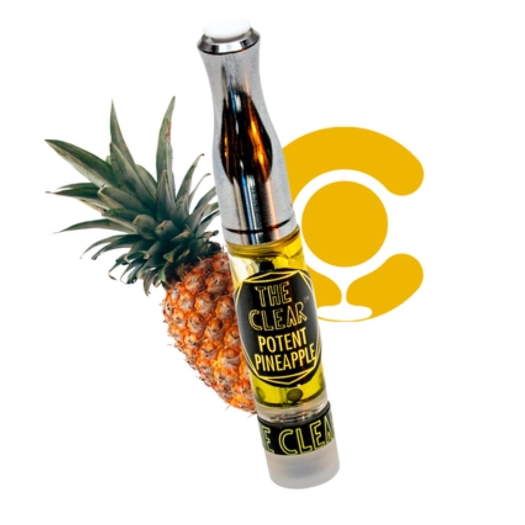The Clear Original Cartridge 1000mg | Potent Pineapple The Clear Original Cartridge 1000mg | Potent Pineapple