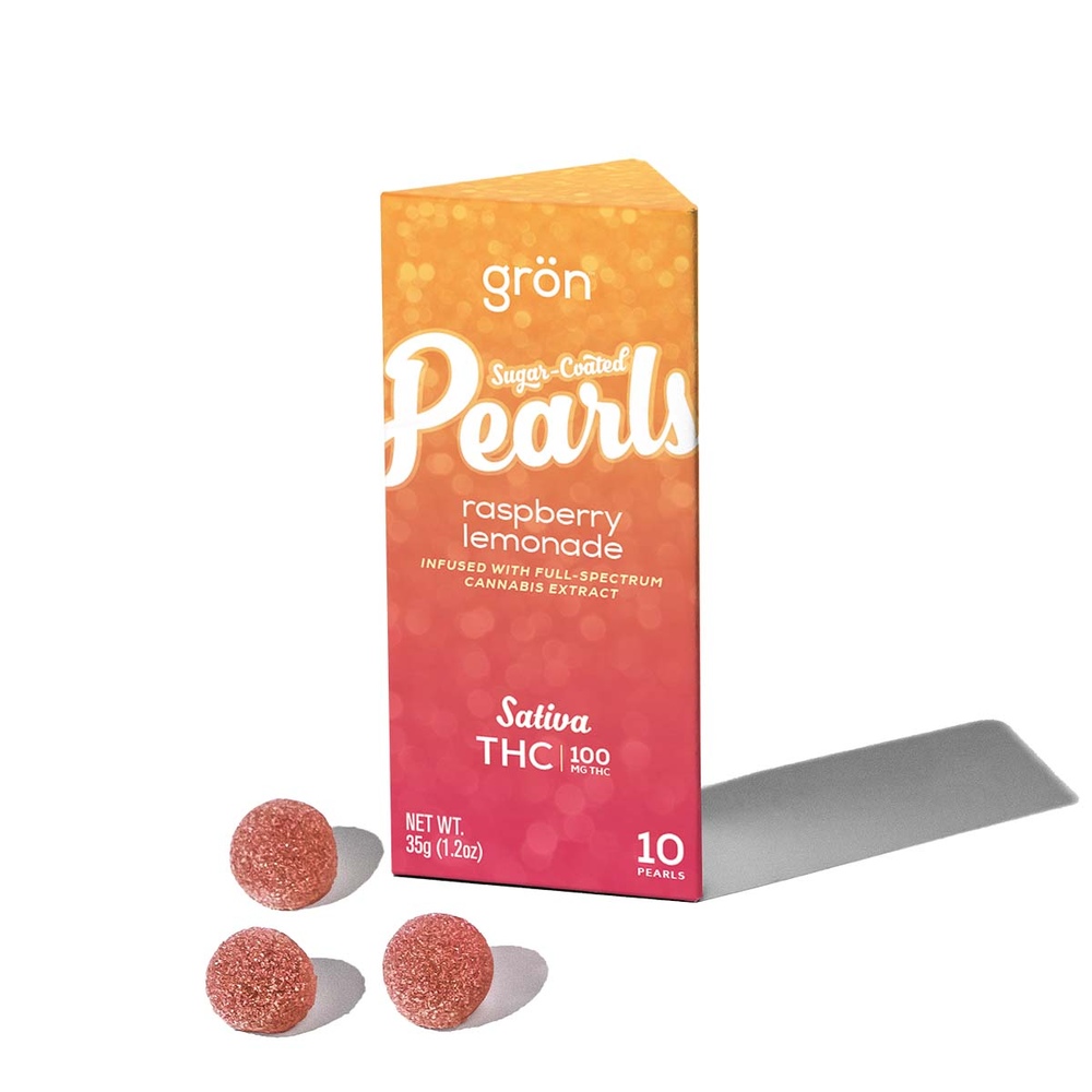 Electric Honeydew Pearls