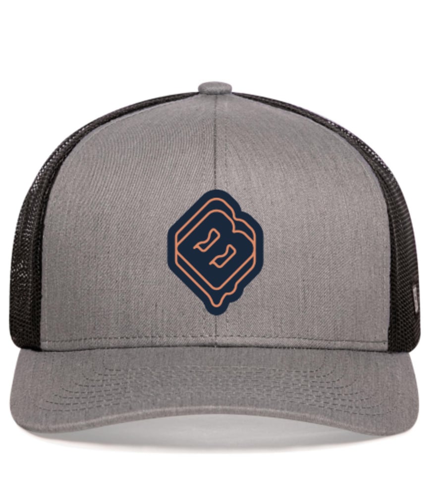 Black Grey Mesh Hat Design