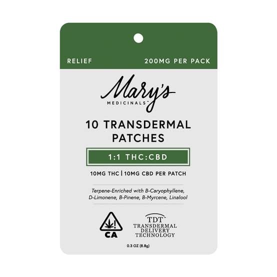 Relief 1:1 CBD:THC [10pk] (100mg CBD/100mg THC)