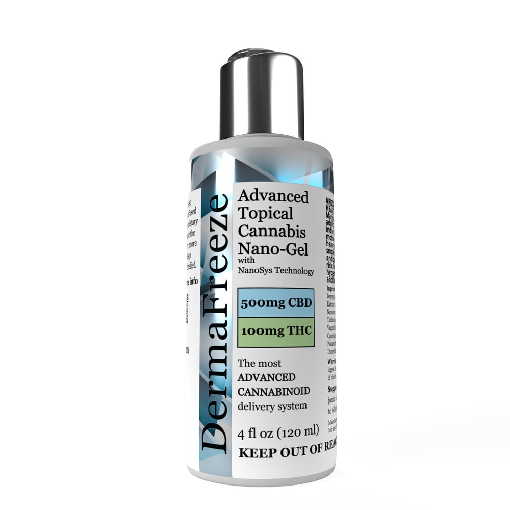 DermaFreeze [4oz] (500mg CBD/100mg THC)