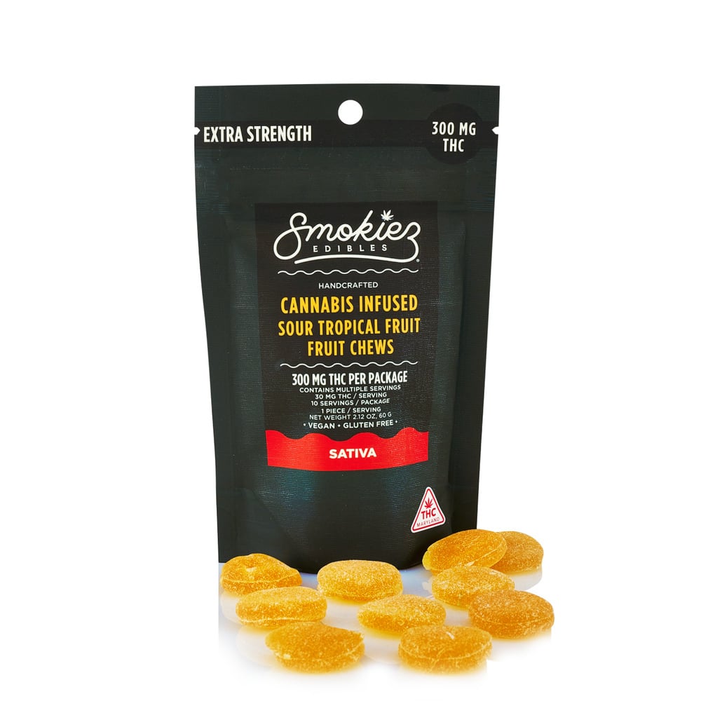 Sour Tropical Fruit - Sativa [10pk] (300mg)