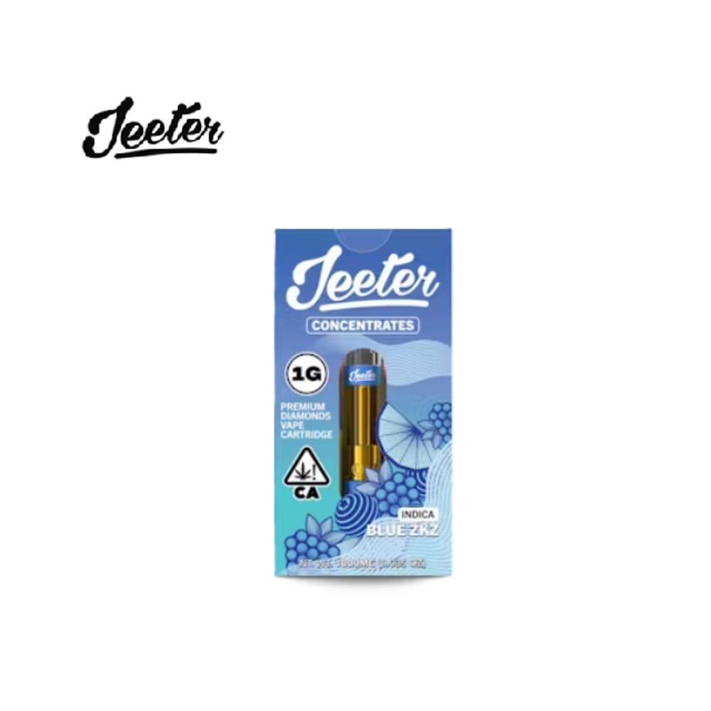 BLUE ZKZ 1G LIQUID DIAMONDS CARTRIDGE
