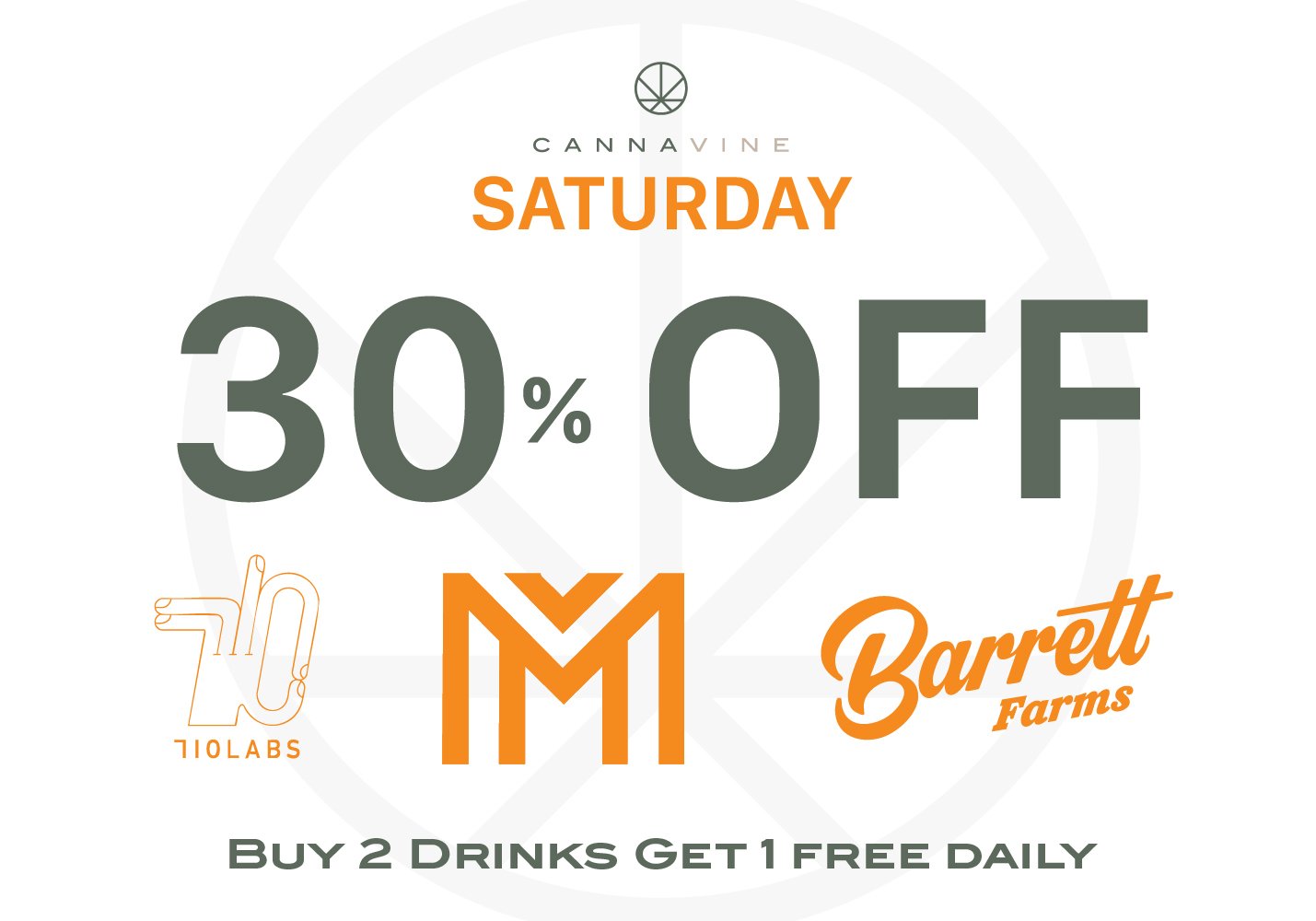 30% off rosins from 710 labs, master makers and barrett farms