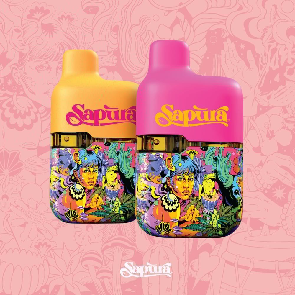 Sapura - Beachberry Cake Disposable Vape (1g)