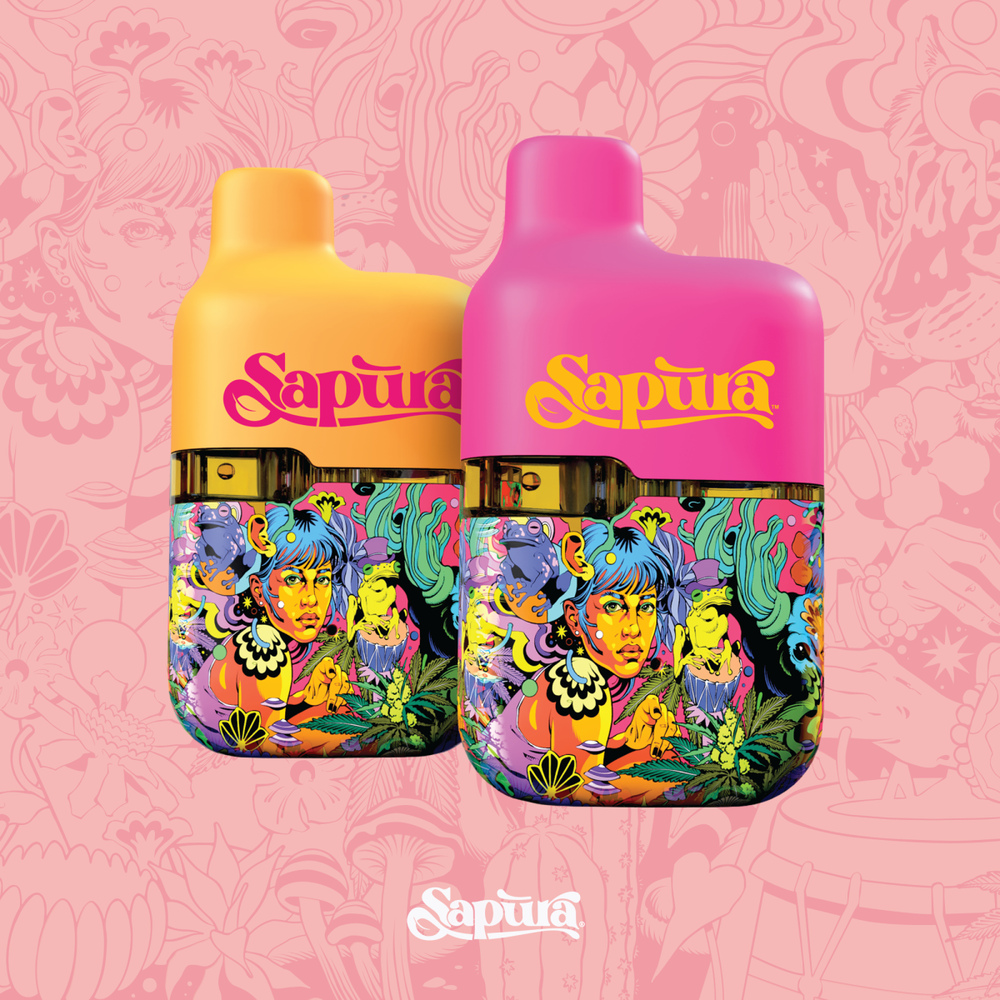 Sapura - Beachberry Cake Disposable Vape (1g)