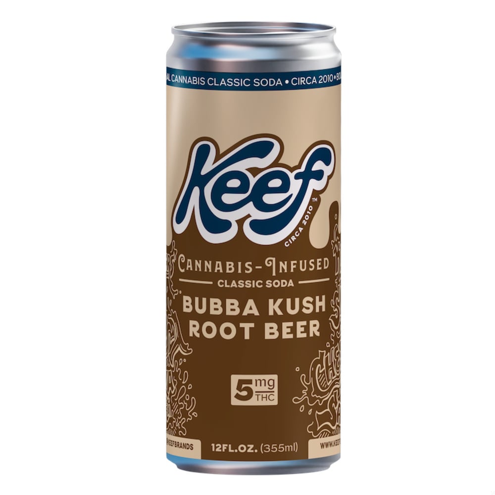 Keef - Bubba Kush Root Beer Soda (5mg) product photo