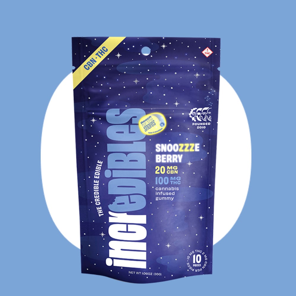 5:1 Snoozzzeberry + CBN [10pk] (100mg THC/20mg CBN)