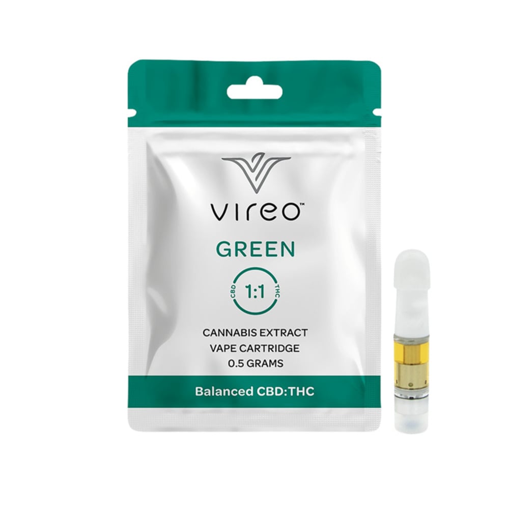 Green Distillate Vaporizer Cartridge [500mg]
