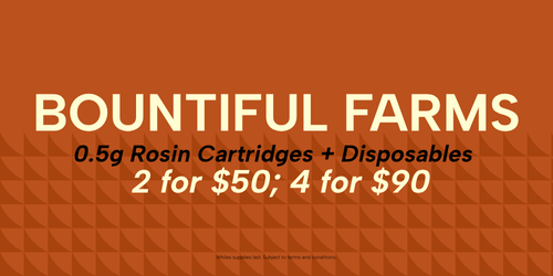 Bountiful Farms 0.5g Rosin Vapes special photo