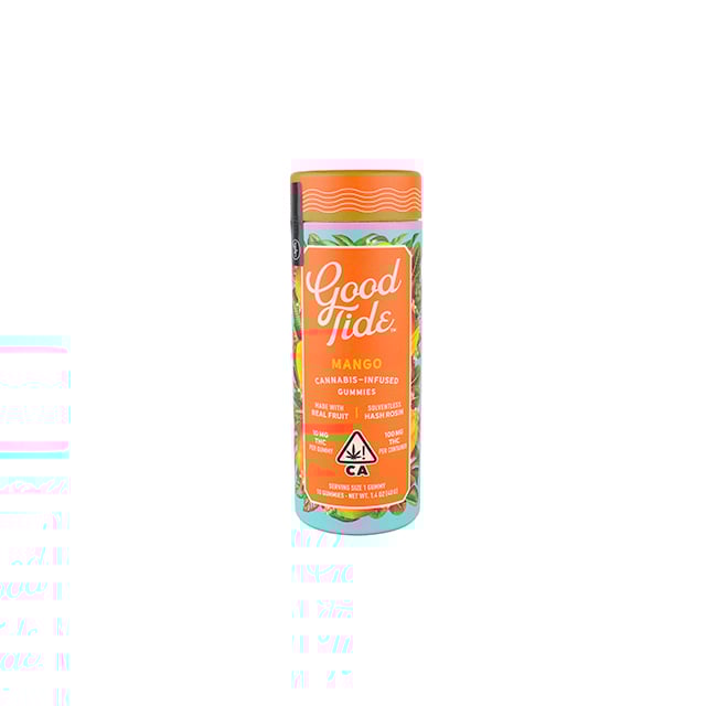 Mango Single-Strain Hash Rosin Gummies | Mellow | 100mg