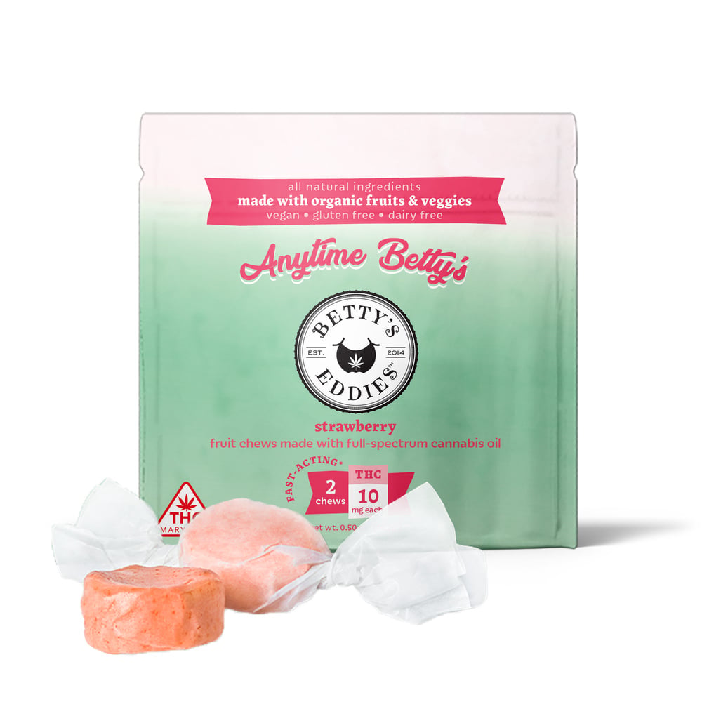 Anytime Betty's - Strawberry [10pk] (100mg THC)