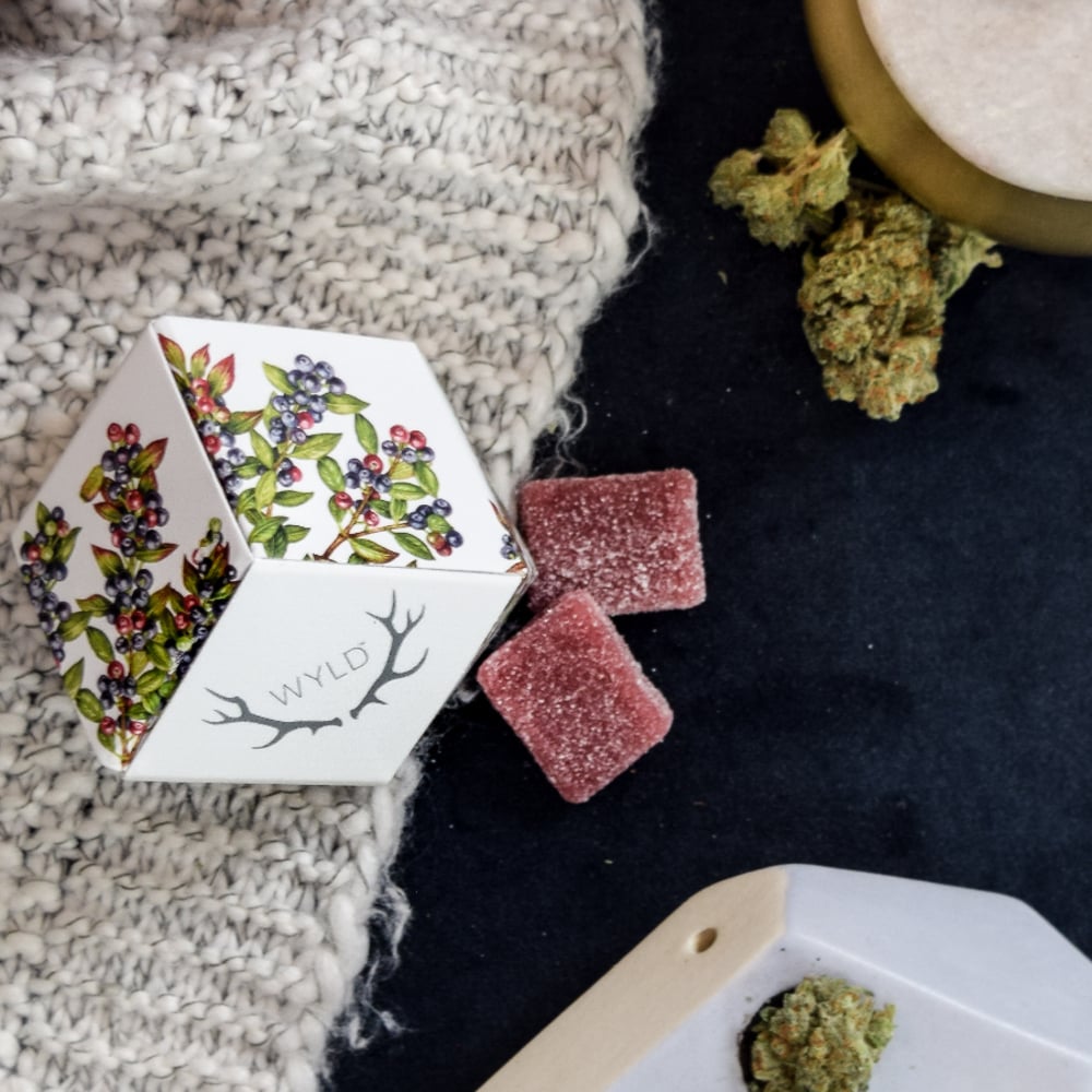 Huckleberry Hybrid Enhanced Gummies | 100mg THC