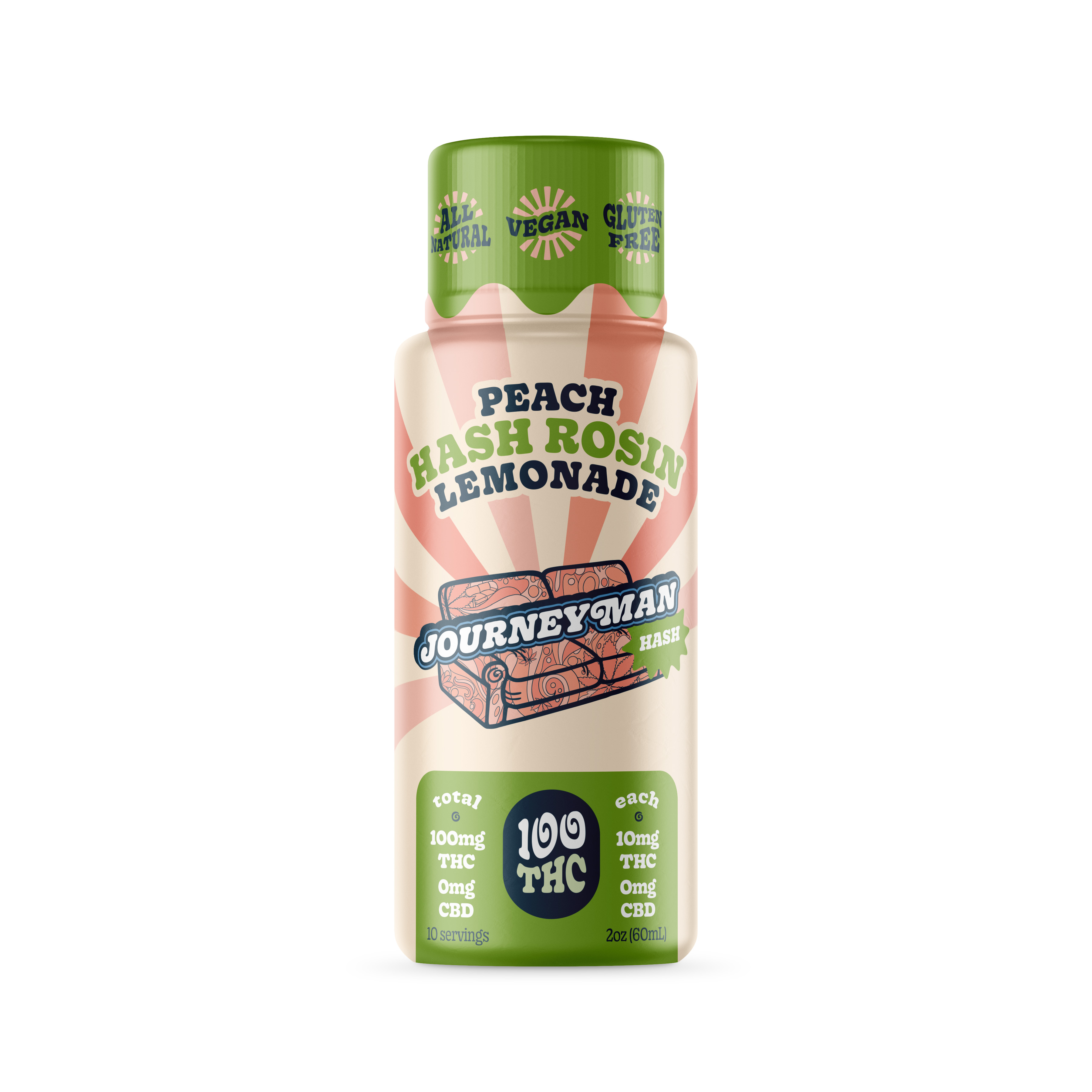 Peach Hash Rosin Lemonade [2oz] (100mg)