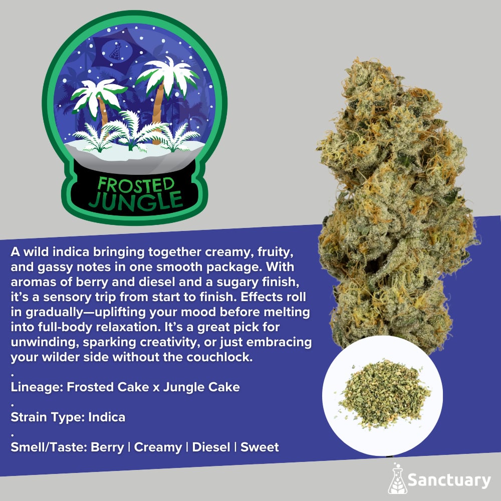 Sanctuary - Frosted Jungle Shake