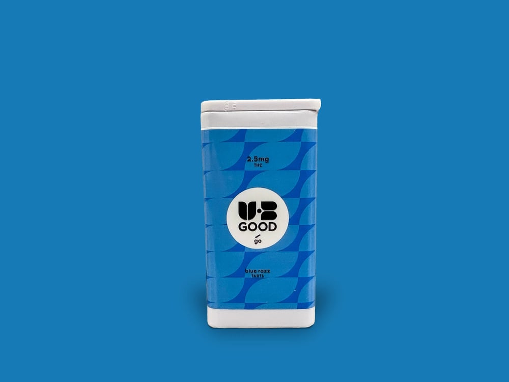 Blue Razz - 100mg Mints - 40pk | Ub Good | Bloom