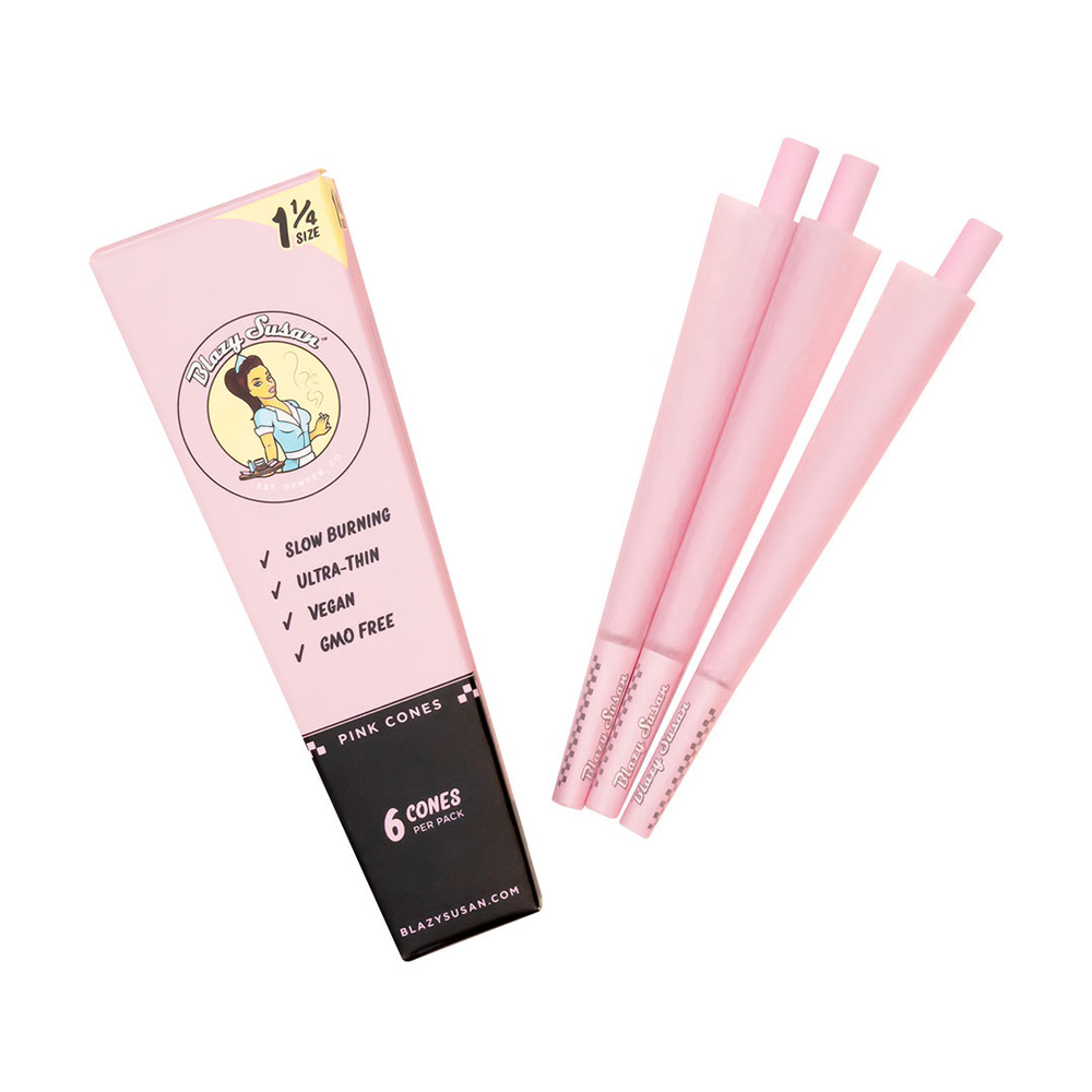 Blazy Susan - Pink Cones 1 1/4" 6pk
