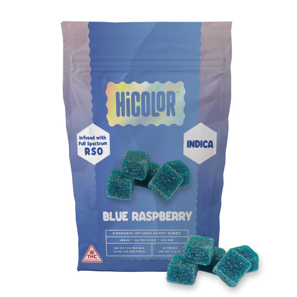 Blue Raspberry RSO Gummies [10pk] (100mg)