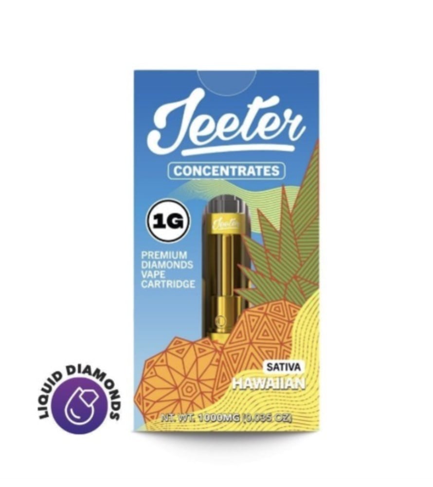 Hawaiian - (1g) Vape Cart (TAC: 84.44%)