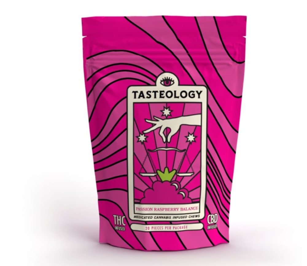 1:1 THC:CBD Passion Raspberry Balance Chews  | [20pk] | (6.1 mg THC/CBD: 5.7mg per dose)