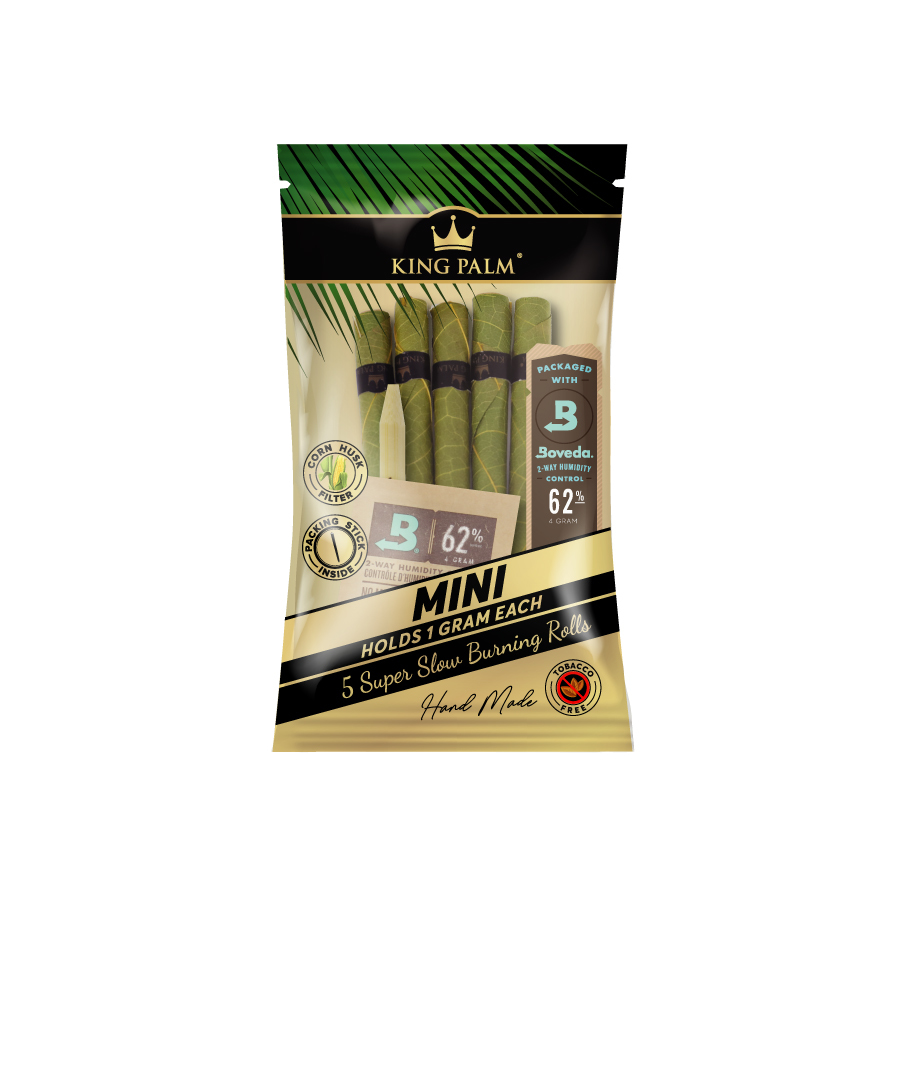 XXL w/ Boveda King Palm Blunt Wraps Jane