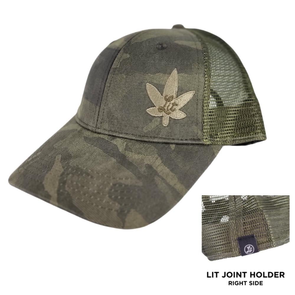 Trucker Hat Olive Camo