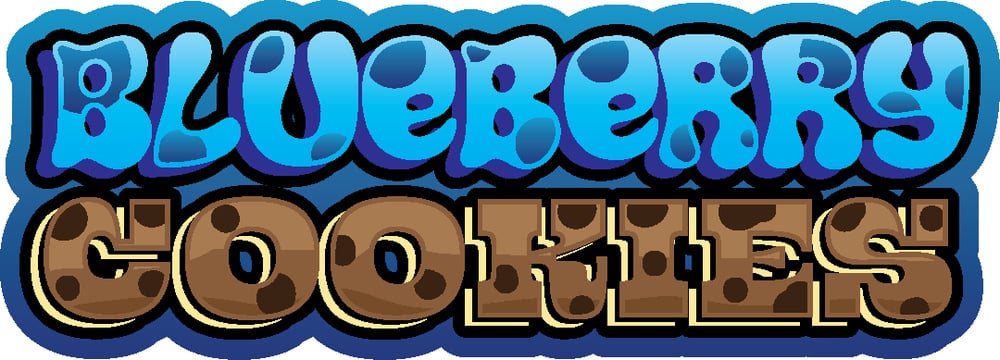 Blueberry Cookies [1000mg]