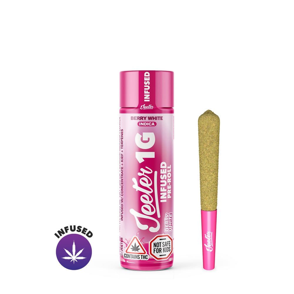 Jeeter - Berry White (I) Infused Jeeter (1g) Jeeter - Berry White (I) Infused Jeeter (1g)