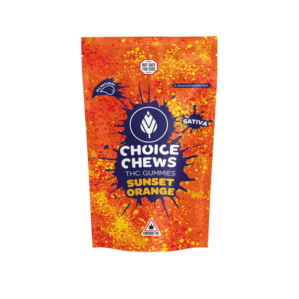 GUMMY - 100mg Sunset Orange