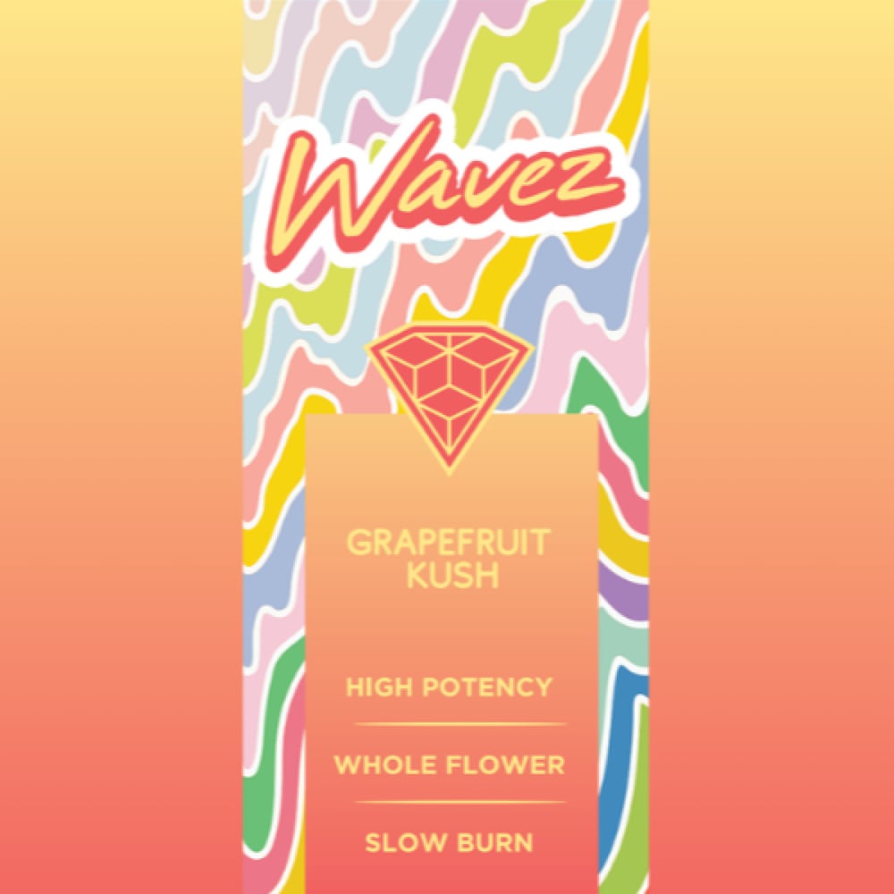 Wavez - Grapefruit Kush Infused Pre-Roll (1g)