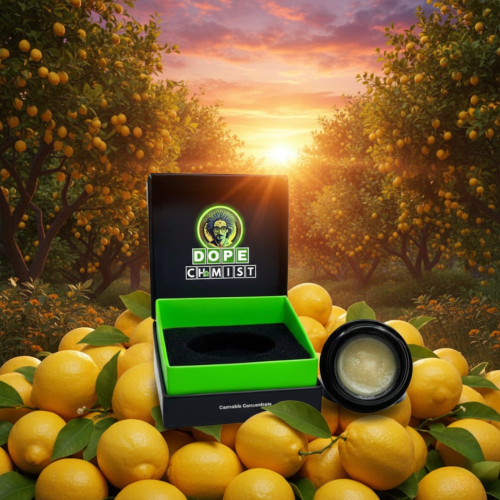 Dope Chemist - Durban Lemons Cured Badder (3.5g) Dope Chemist - Durban Lemons Cured Badder (3.5g)