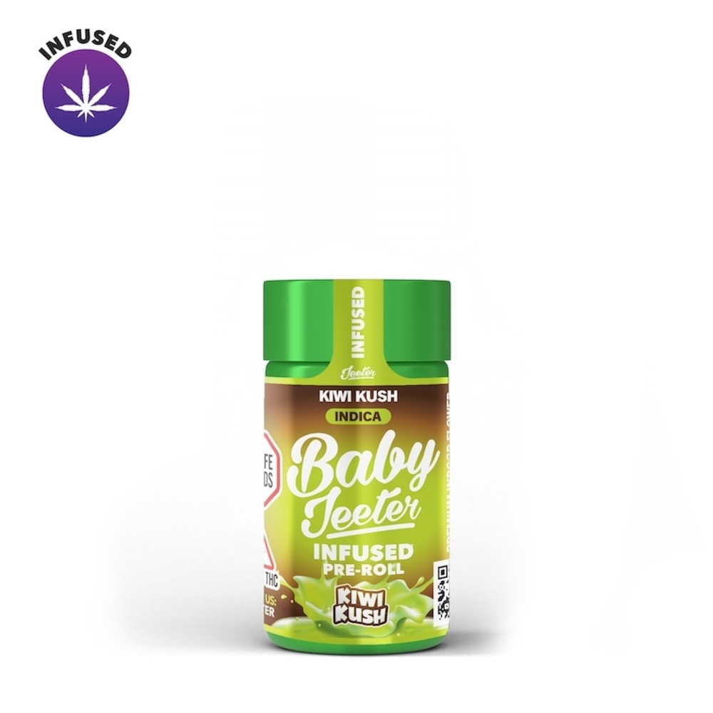 Jeeter - Kiwi Kush (I) Infused Baby Jeeter 0.5g 5pk (2.5g)